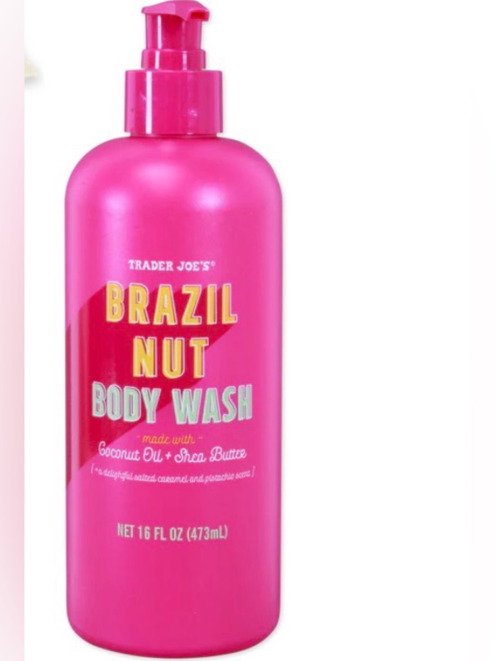 Trader Joe's Brazil Nut Pink Body Wash with Coconut Oil & Shea Butter